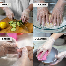 Load image into Gallery viewer, SureSafe LUCID Vinyl Gloves Clear 3.5MIL Powder Free