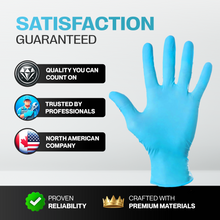 Load image into Gallery viewer, SureSafe Blue Disposable Gloves - 3MIL Hybrid Nitrile/Vinyl, 3MIL