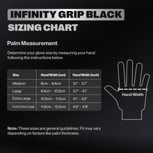Load image into Gallery viewer, SureSafe 8 Mil Nitrile Gloves Black Disposable with Infinity Grip