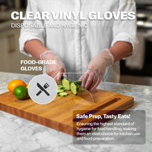 Load image into Gallery viewer, SureSafe LUCID Vinyl Gloves Clear 3.5MIL Powder Free