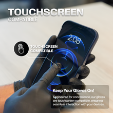 Load image into Gallery viewer, SureSafe OBSIDIAN 5 mil nitrile gloves - Black Disposable, Powder-Free