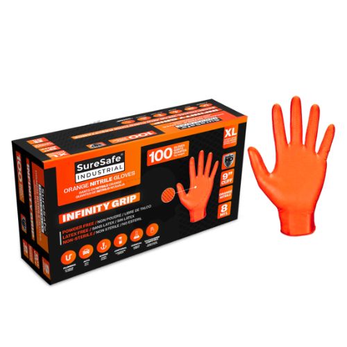 Transforming My Workday: A Mechanic's Experience with SureSafe INFINITY GRIP 8MIL Nitrile Disposable Gloves