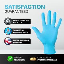 Load image into Gallery viewer, SureSafe Blue Disposable Gloves - 3MIL Hybrid Nitrile/Vinyl, 3MIL
