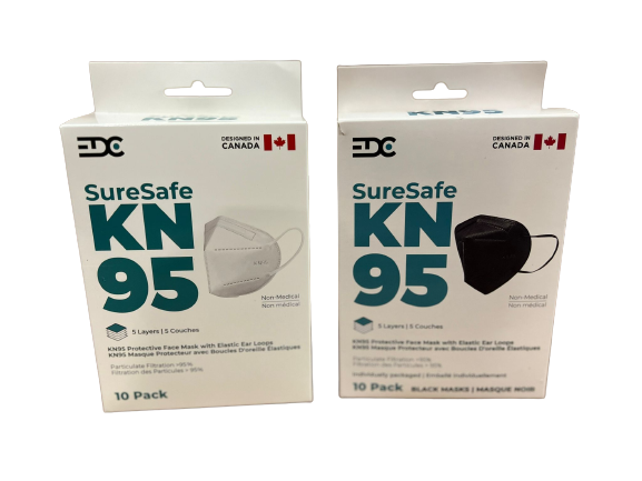 2 box of Suresafe KN95 mask providing superior filtration