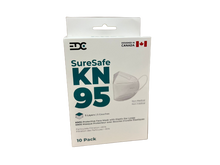 Load image into Gallery viewer, Suresafe KN95 mask providing superior filtration
