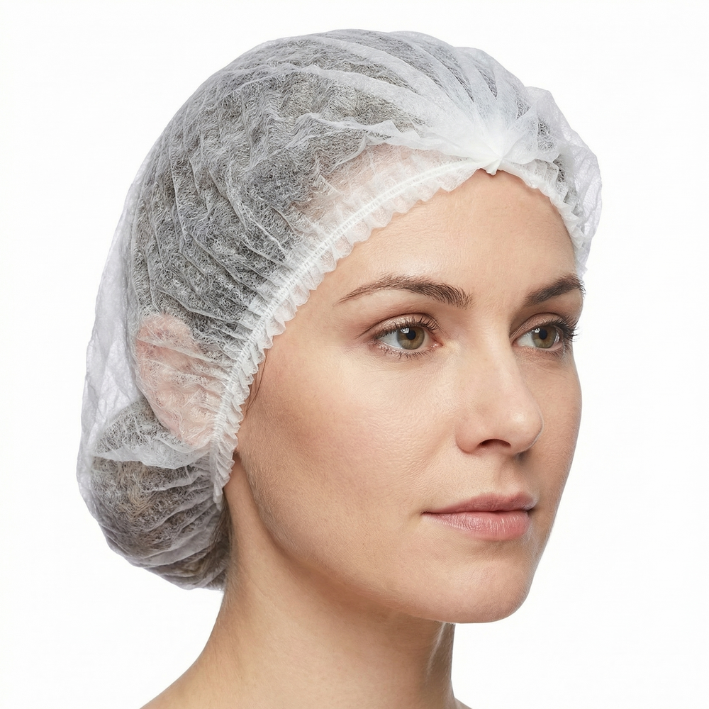 SureSafe Hair Nets for Food Service, Disposable 24 Inch Hair Nets for Kitchen, Breathable, One Size Fits All, 1000 pcs