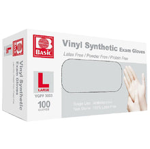 Load image into Gallery viewer, a box of intco clear vynil gloves for medical examination
