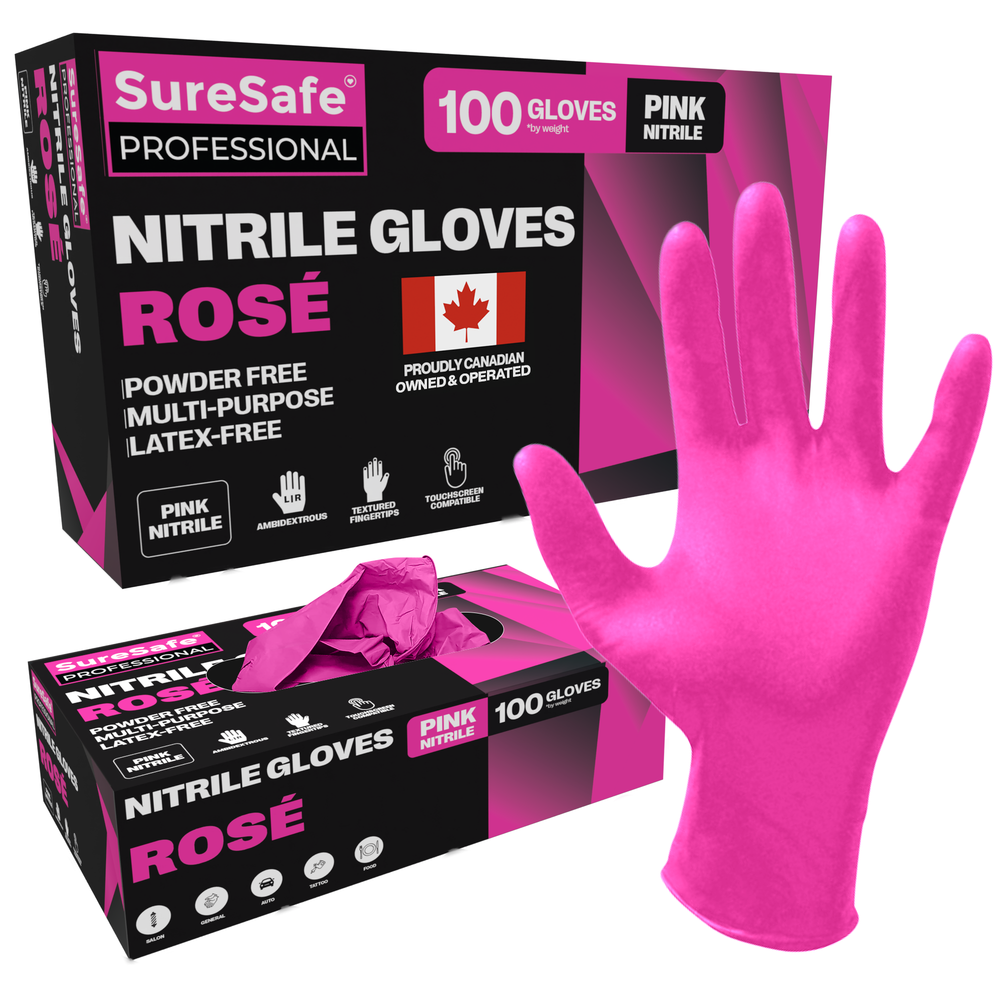 ROSÉ Nitrile - PINK - 4 MIL