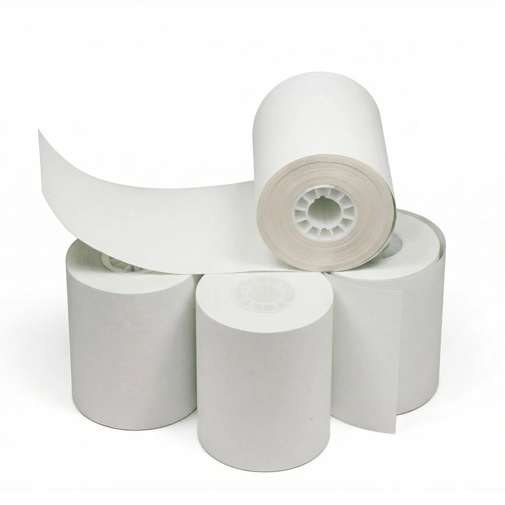 Thermal Receipt Paper Rolls 3 1/8" x 220' BPA-Free for POS Systems 50/case