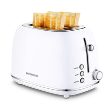 Load image into Gallery viewer, white Stainless Steel Redmond Toaster
